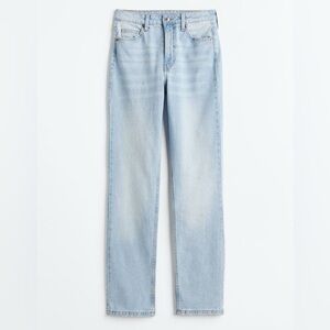 Straight Leg High Waist Jeans